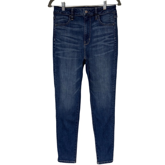 American Eagle Outfitters Denim - {AE American Eagle} "Super Hi-Rise Jegging" Skinny Stretch Denim Jeans